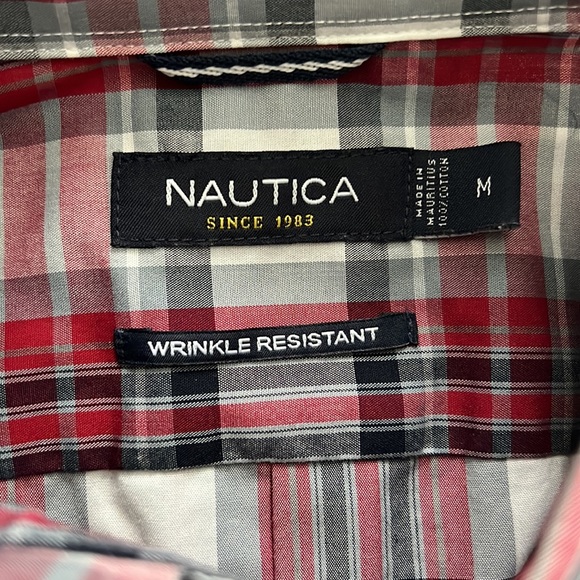 Nautica Plaid Button Down - Picture 5 of 5